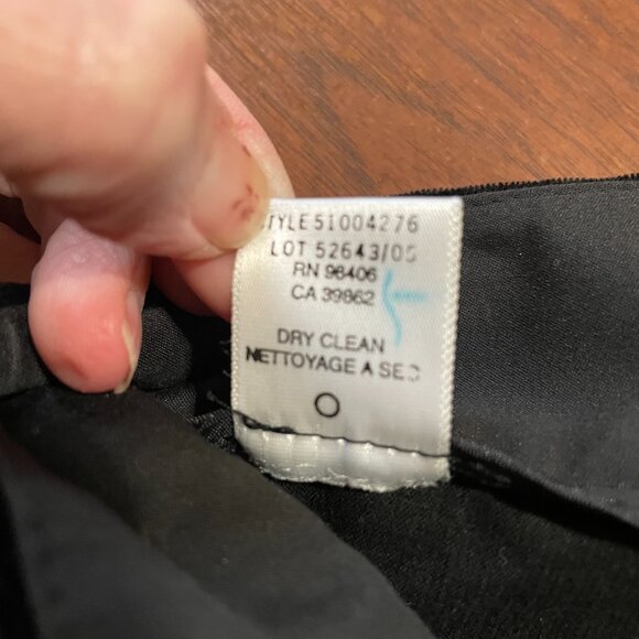 Theory Black Velvet and Beaded Flare Bottom pants size 8 - Picture 5 of 10